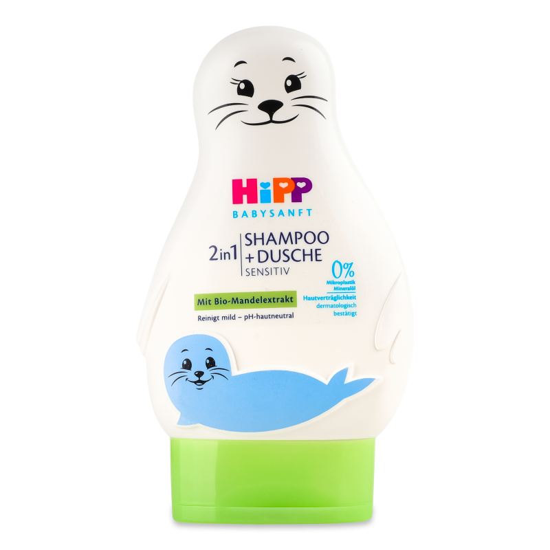 Шампунь та гель д/купання дитячий Sensitiv 200мл Hipp Baby Sanft