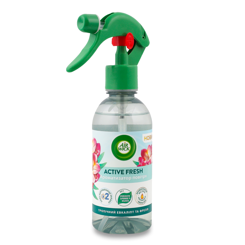 Ароматизатор повітря Ектів Фреш Тропічний евкаліпт та фрезія 237мл спрей Еір вік