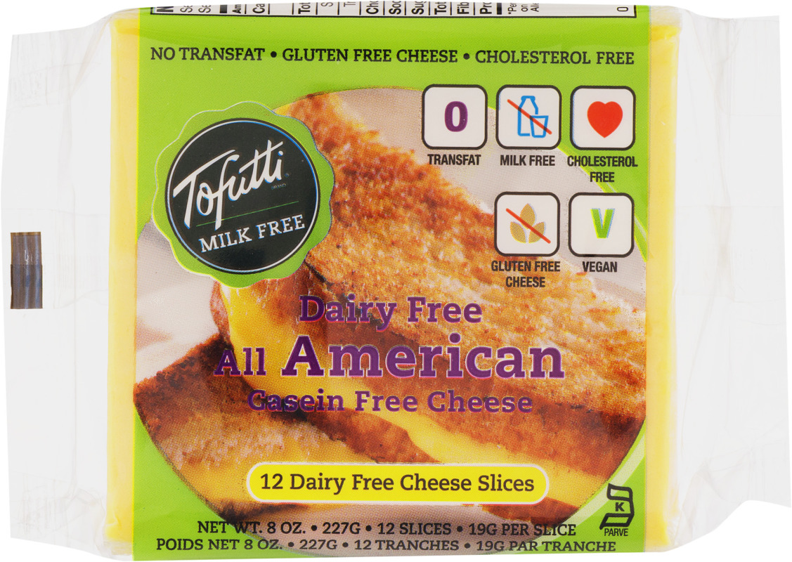 Tofutti Dairy Free All American Cheese Slices 12 CT Tofutti