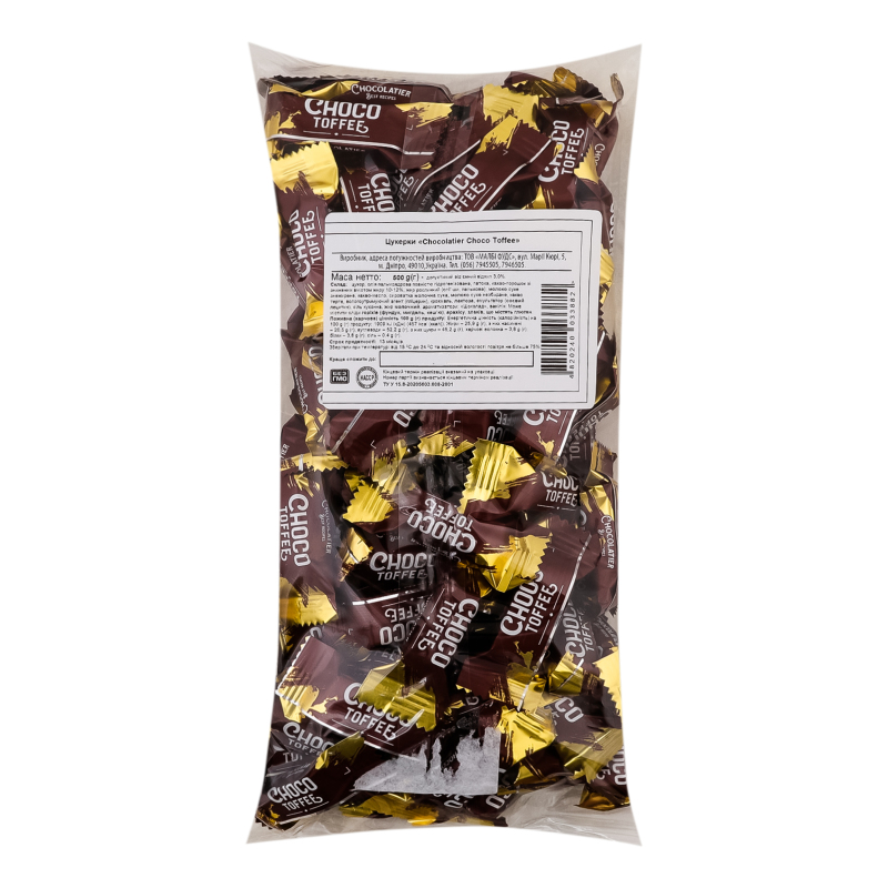 Конфеты Choco toffee Chocolatier кг Chocolatier(4820240035138