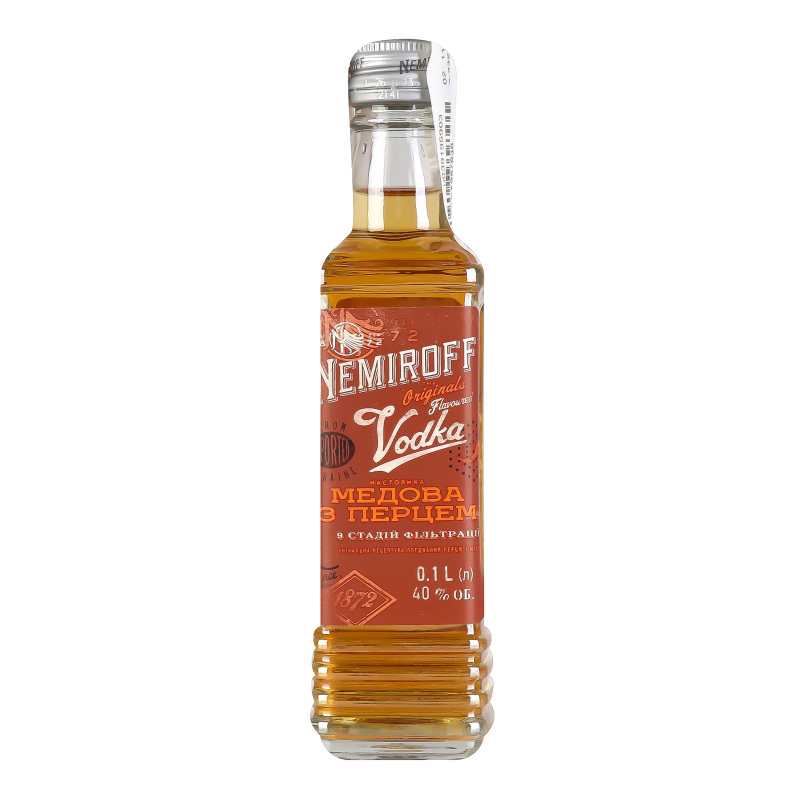 mミカレフ イランインゴールドネクター　30ml Настоянка 0.1л 40% Медова з перцем Nemiroff пл Nemiroff