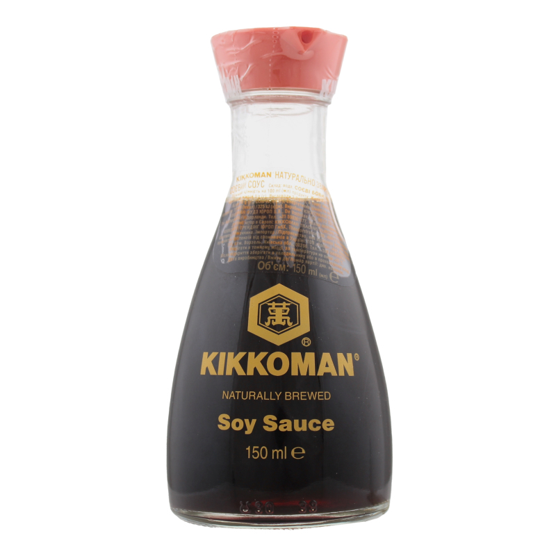 Соус Соєвий KIKKOMAN скл/пл 150мл Kikkoman 8715035110106: купить в ...