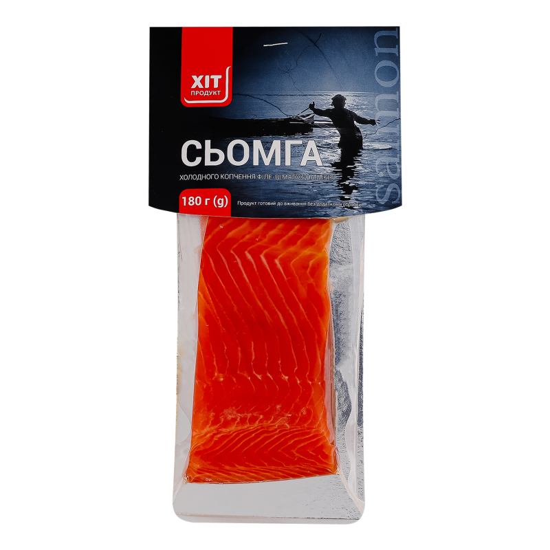 Сьомга філе-шматок Хіт продукт х/к з/ш 1с в/у