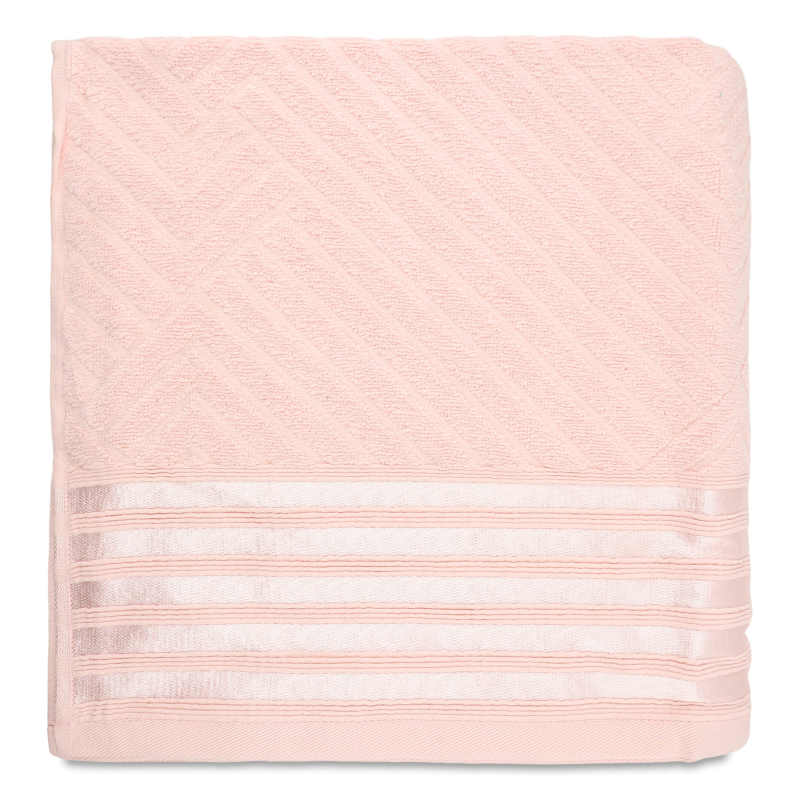 Рушник рожевий махровий 70*140см 500г/м2 GM Textile