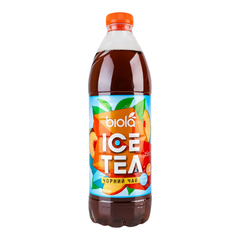 Чай холодный черный Персик Ice Tea Biola п/бут 1.5л Біола ...