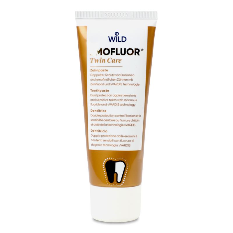 Паста зубна Twin Care з фторидом олова 75мл Emofluor