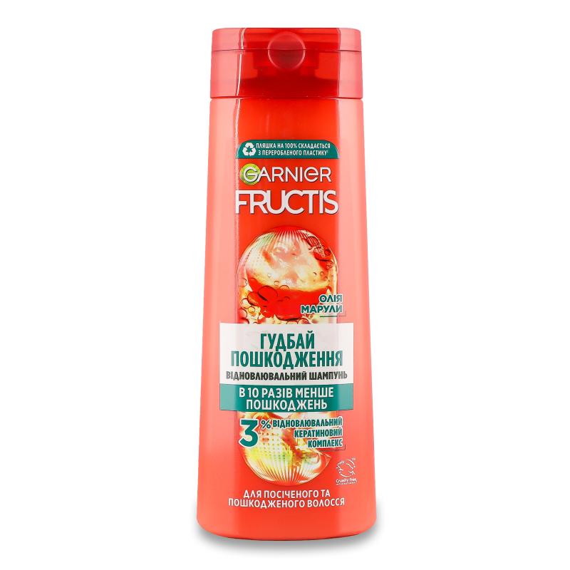 Шампунь Fructis Гудбай посічені кінчики д/всіх типів волосся 400мл Garnier