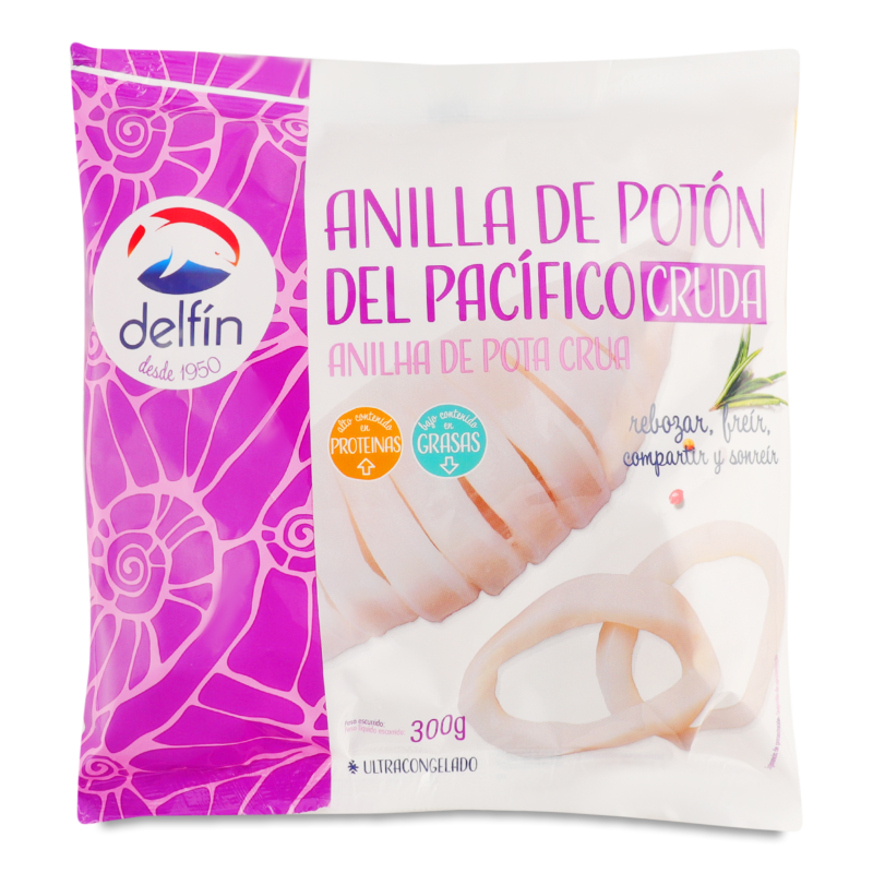 Кальмар Тихоокеанський кільця с/м 300г Делфін