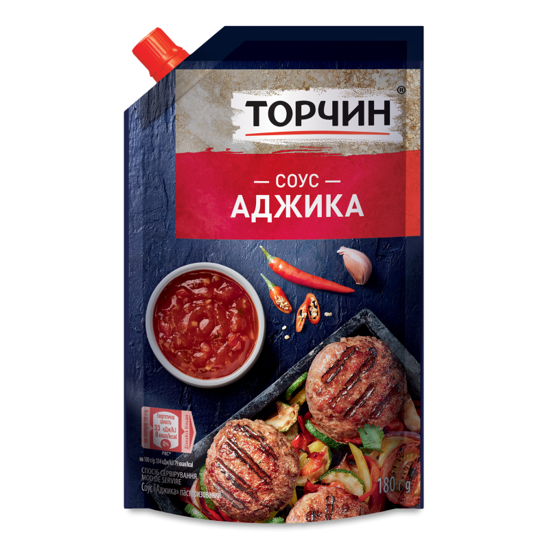 Соус Аджика 180г д/п Торчин