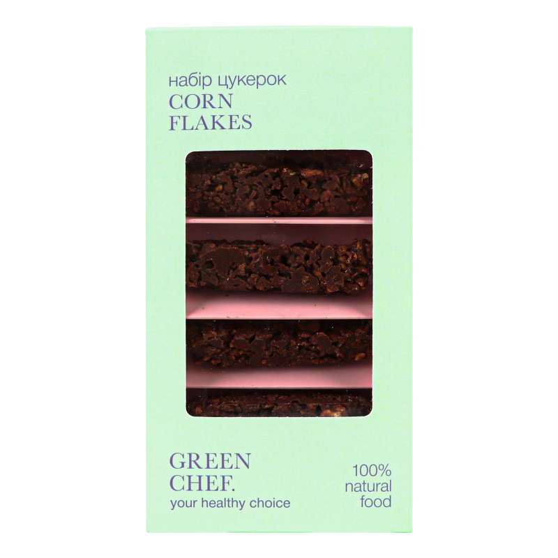 Набір цукерок Corn flakes Green Chef к/у
