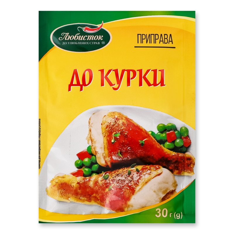 Приправа д/курки 30г Любисток