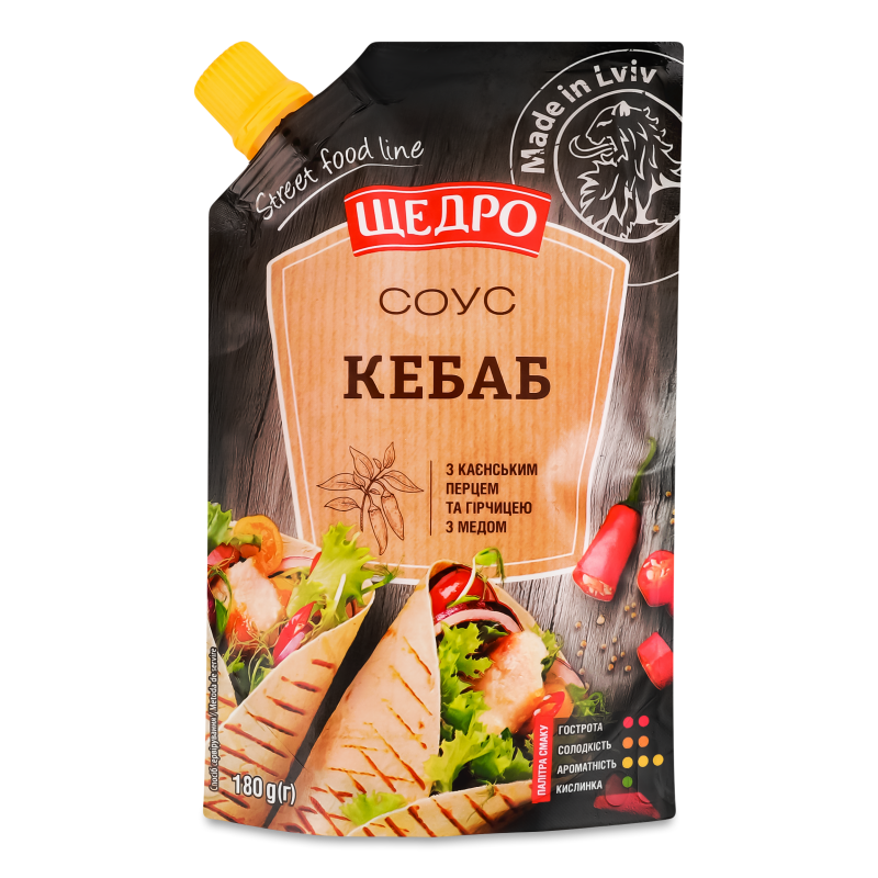 Соус Кебаб 180г д/п Щедро