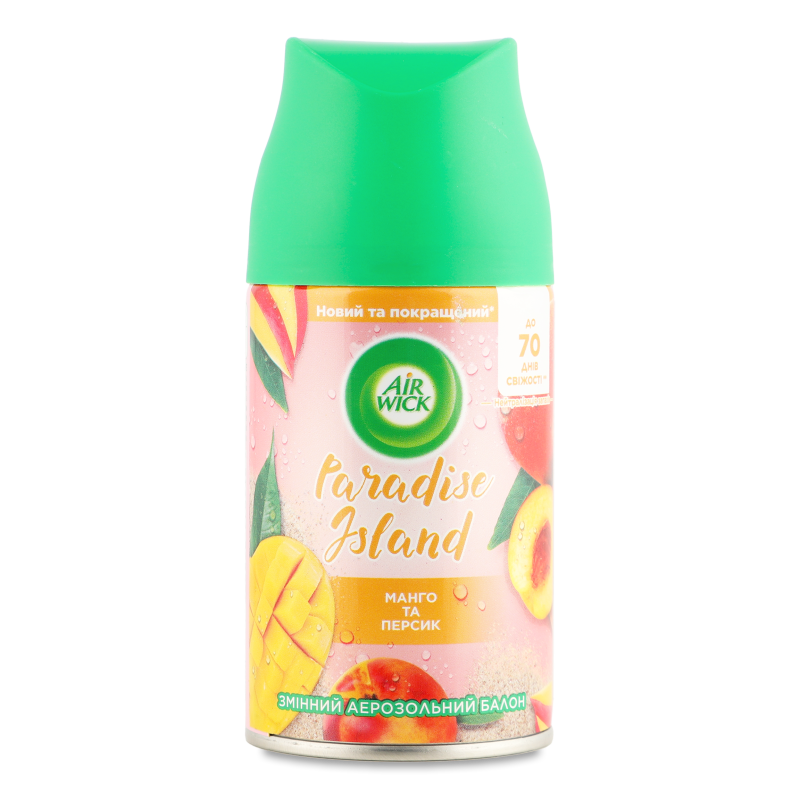 Освіжувач повітря Тропічні фантазії Соковитий манго автоматичний 250мл запаска Еір вік