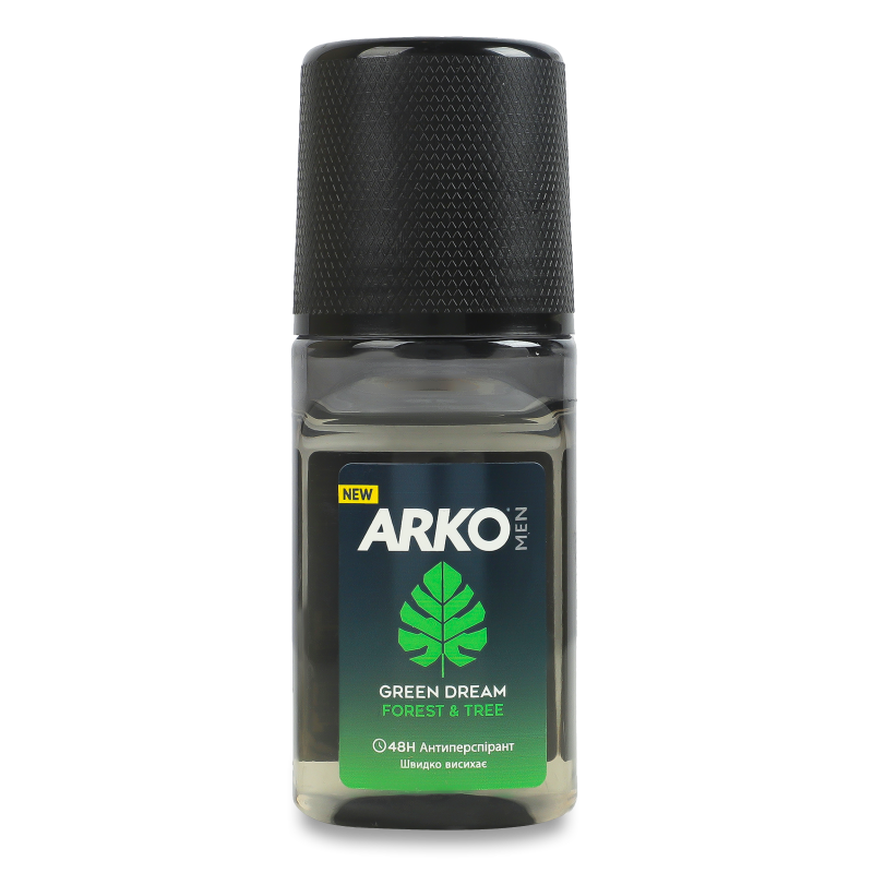 Антиперспірант Green Dream д/чоловіків кульковий 50мл Arko