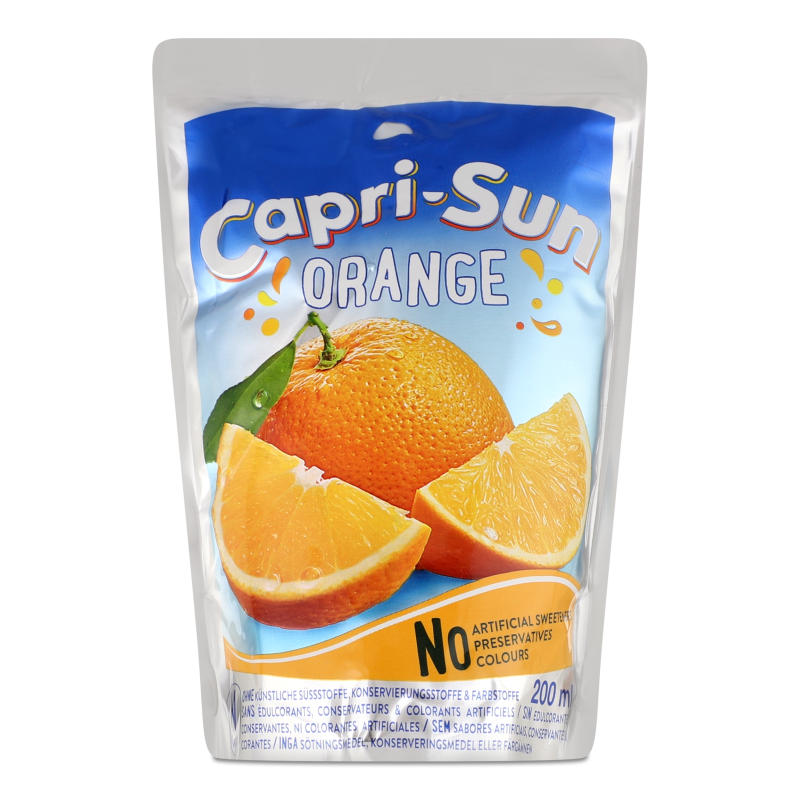 Напій соковмісний апельсиновий 200мл Capri-Sun