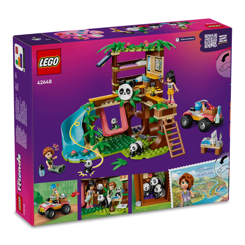 Конструктор Friends Догляд за тваринами в заповіднику панд Lego