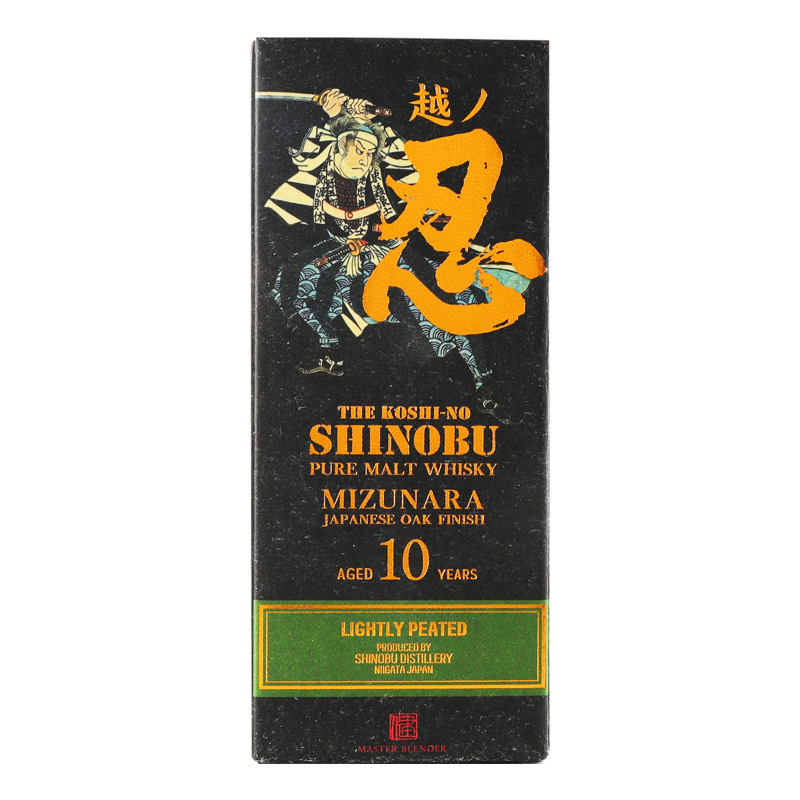Віскі 700мл 43% купажоване 10 років Lightly peated Mizunara