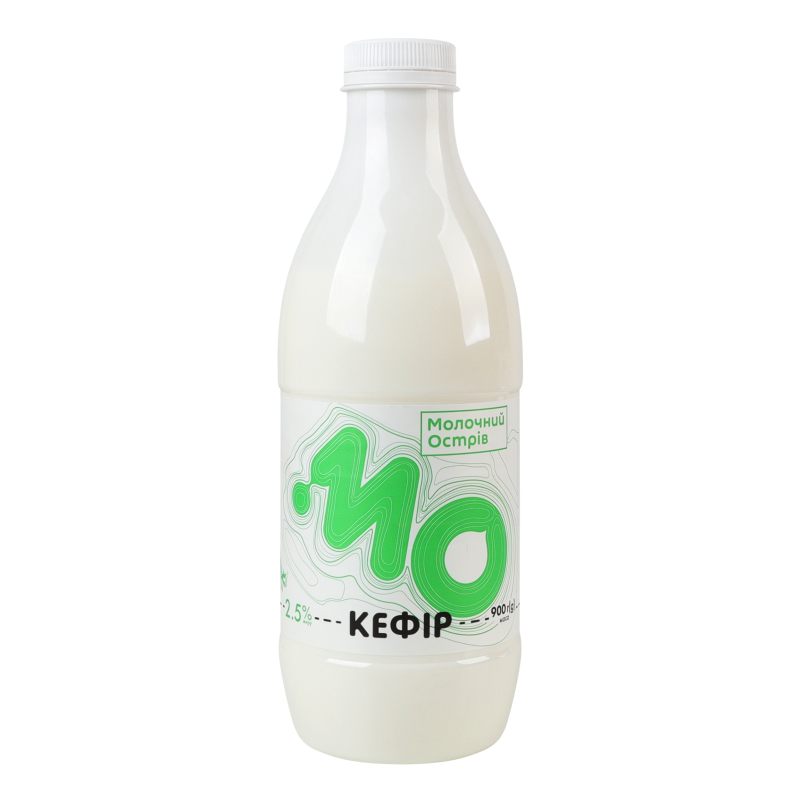 Кефір 2.5% Молочний острів п/пл