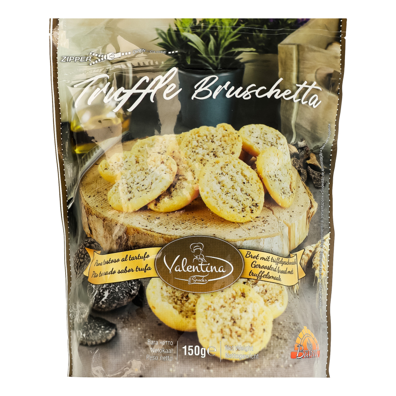 Брускета з трюфельним смаком Valentina Snacks д/п