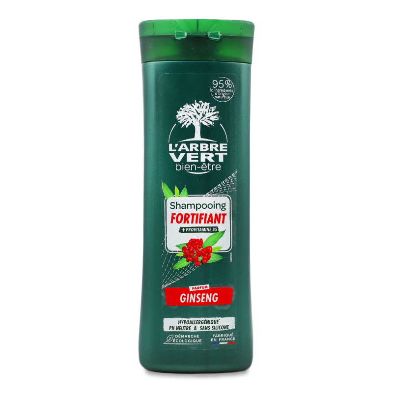Шампунь Зміцнюючий з женьшенню та провітаміном В5 д/чоловіків 250мл Лярбре верт