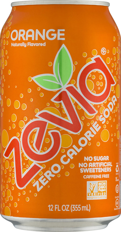 Zevia Zero Calorie Soda Orange - 6 PK Zevia(894773001032