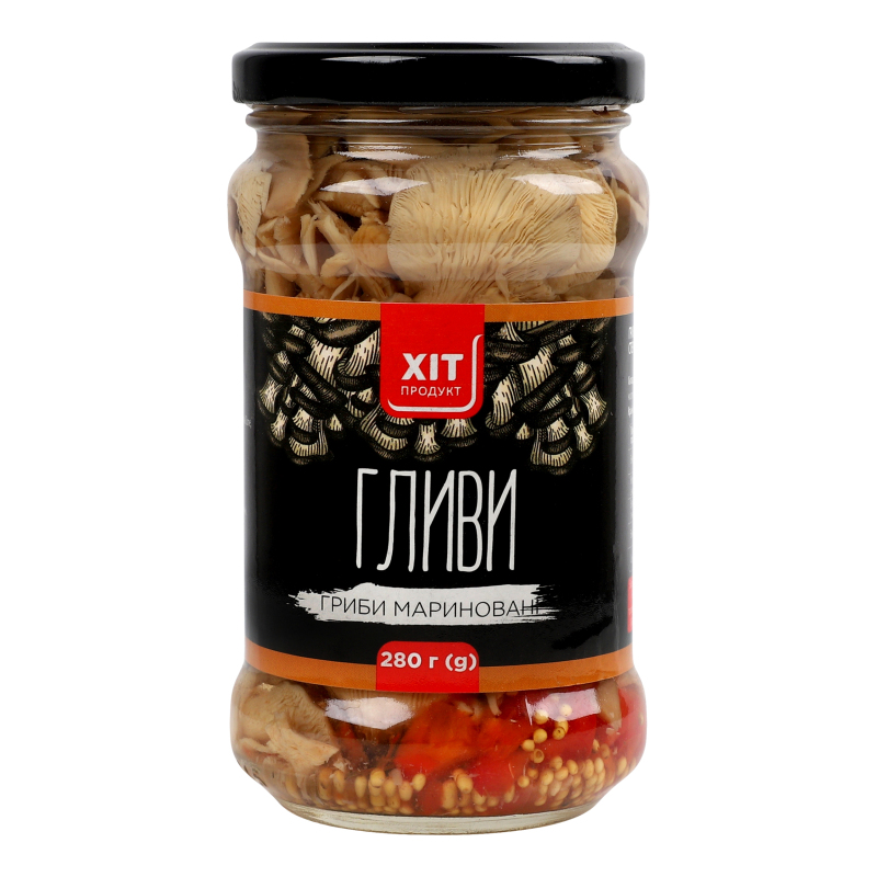 Гриби мариновані Гливи Хіт продукт с/б