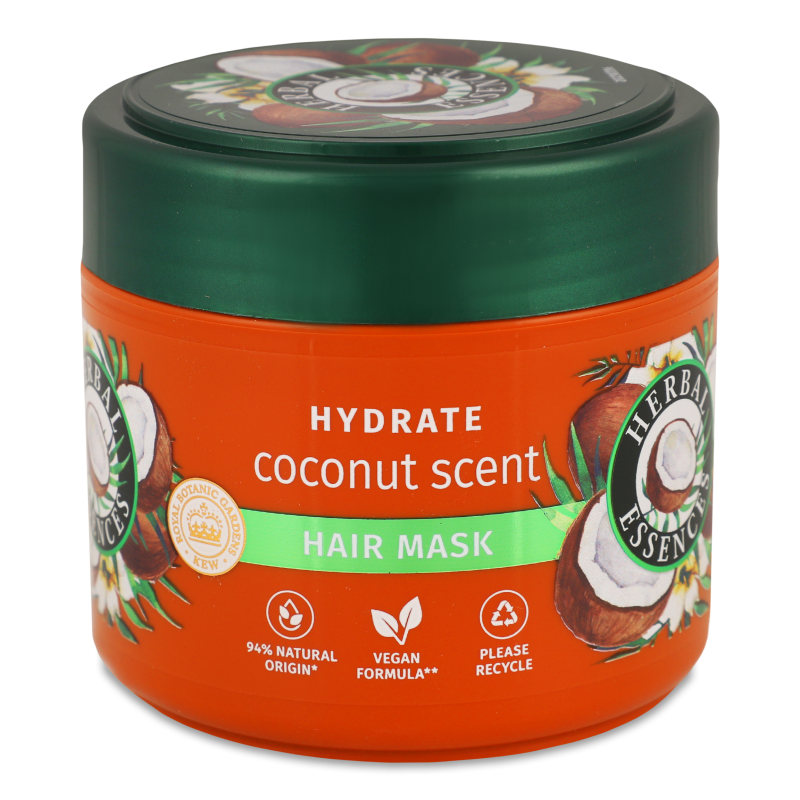 Маска д/волосся Аромат кокосу Зволоження 300мл Хербал Ессенсес