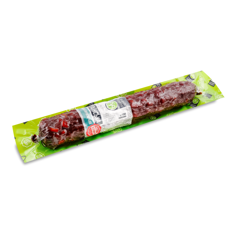 Ковбаса Українська с/к в/г 300г в/у Родинна ковбаска