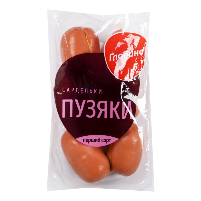 Сардельки Пузяки Глобино м/у 0.512кг Глобино: купить в интернет ...