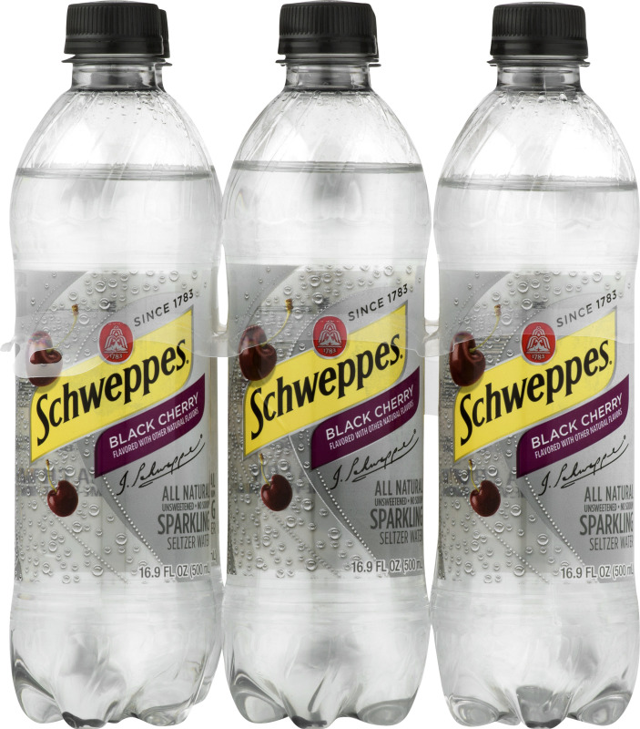 Schweppes Sparkling Seltzer Water Black Cherry 6 PK(78000029901) customers reviews listex