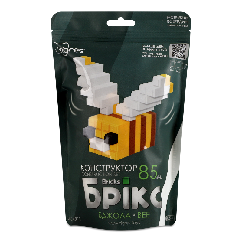 Конструктор Bricks Бджола 85елементів Tigres