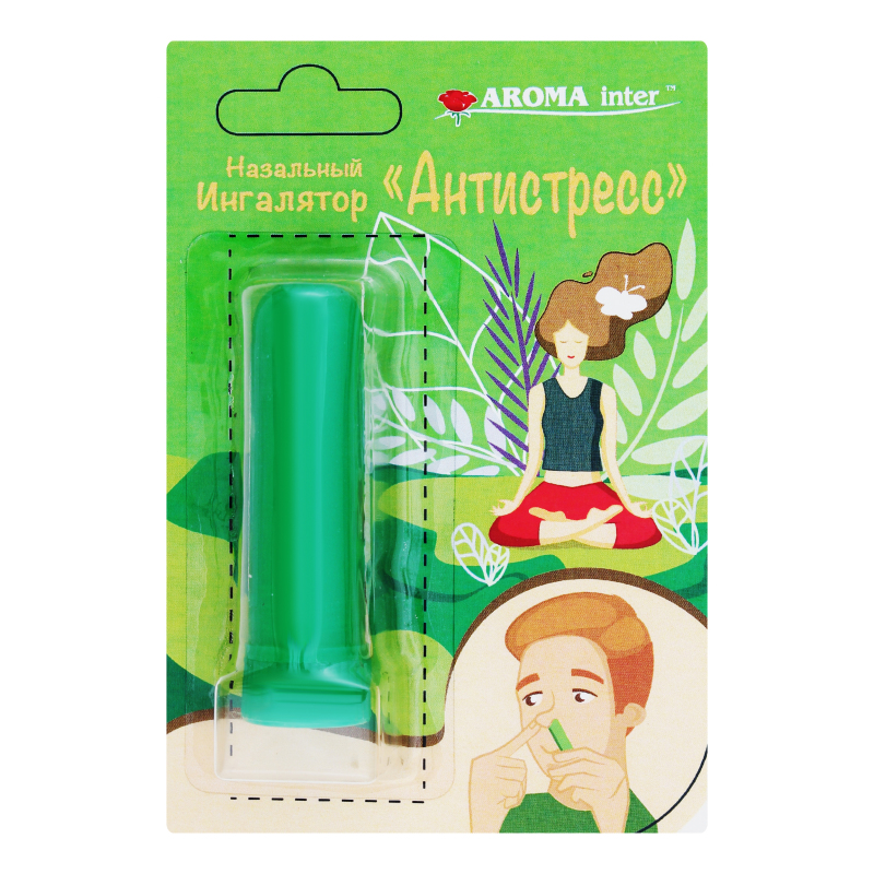 Ингалятор назальный Антистресс Aroma Inter 2мл Aroma Inter ...