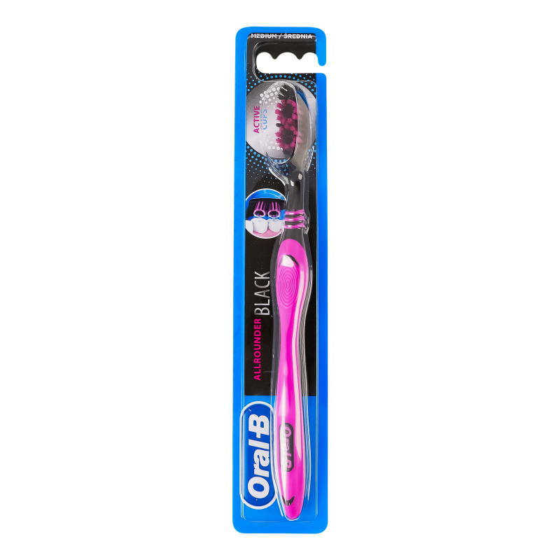 Щетка зубная Medium Allrounder Black Oral-B 1шт Oral-B