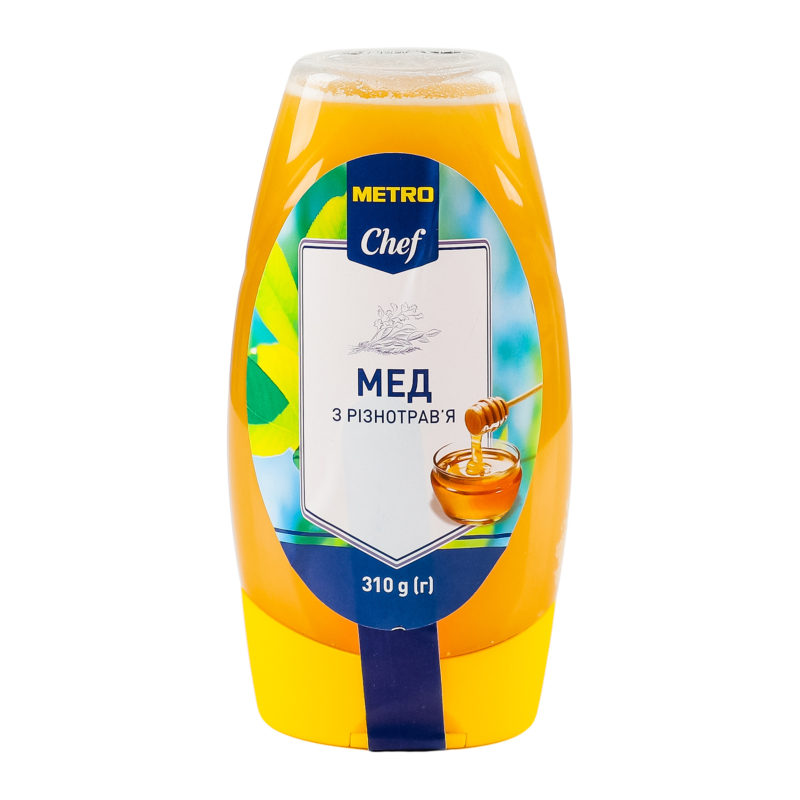 Мед натуральный цветочный из разнотравья Metro Chef п/у