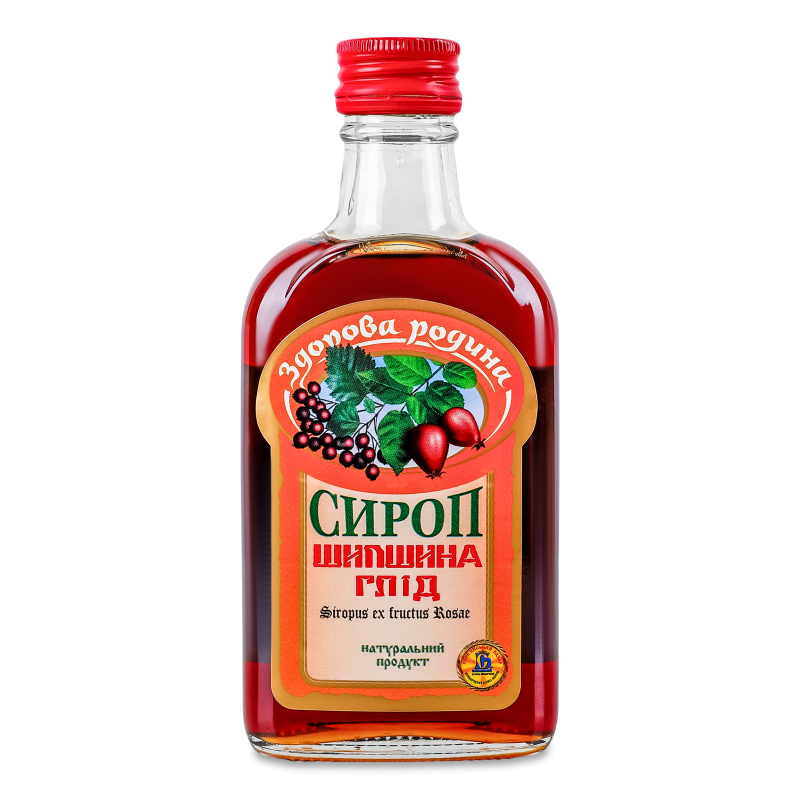 Сироп Шипшина-глід 250г Здорова родина