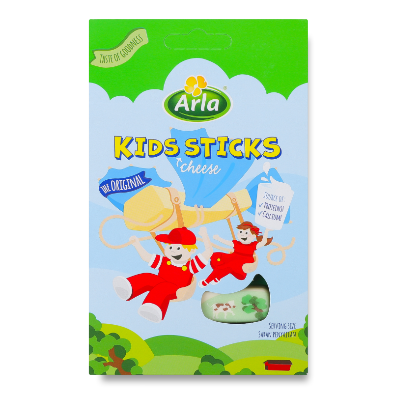 Палички сирні Kids 45% 6*18г Arla