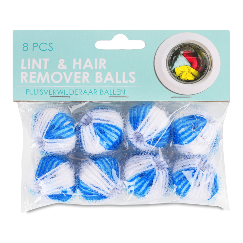 Кульки д/прання та видалення ворсу 8шт 101001050