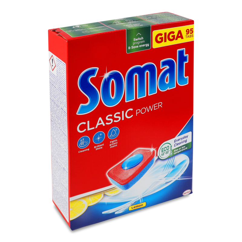 Таблетки д/посудомийних машин Classic 95шт Somat