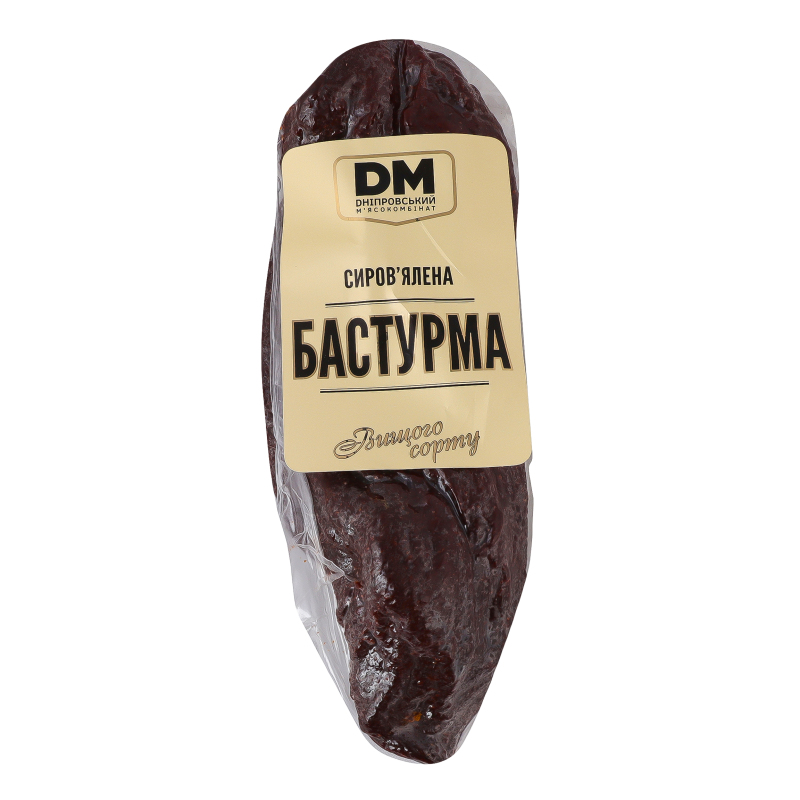 Бастурма Дніпровський м'ясокомбінат с/в в/с кг