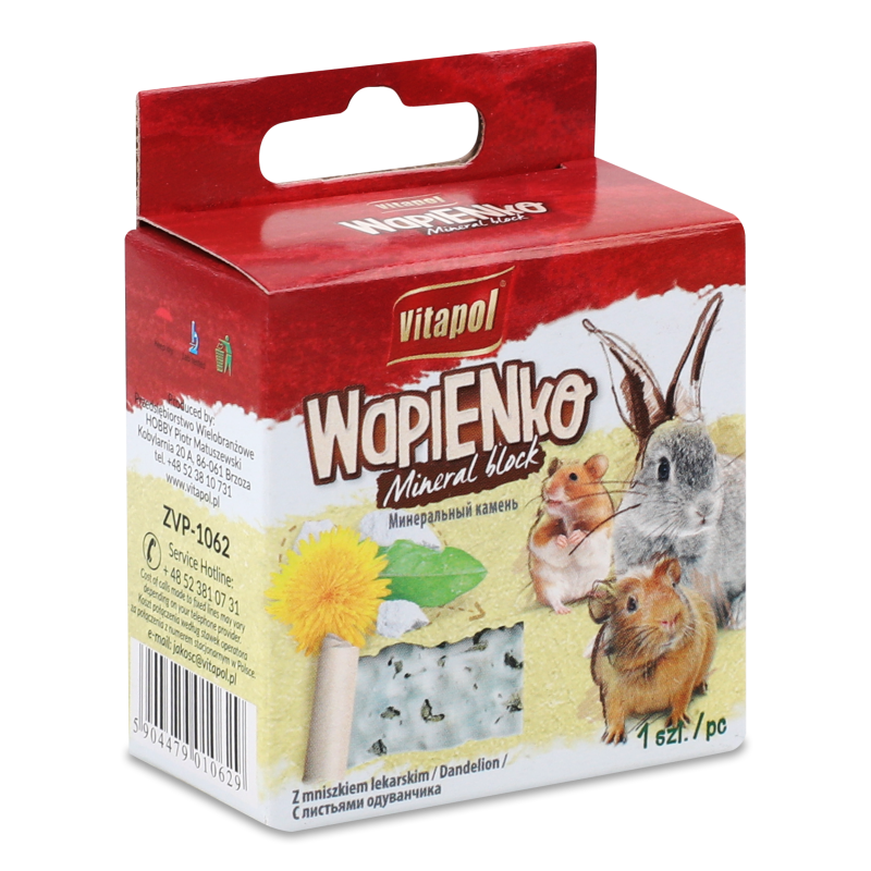 Крейда д/гризунів з лікарськими травами 40г Вітапол