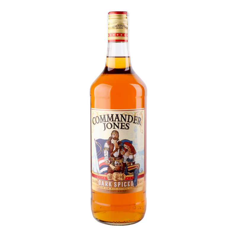 Напій на основі рому Commander Jones Dark Spiced(8719322641960