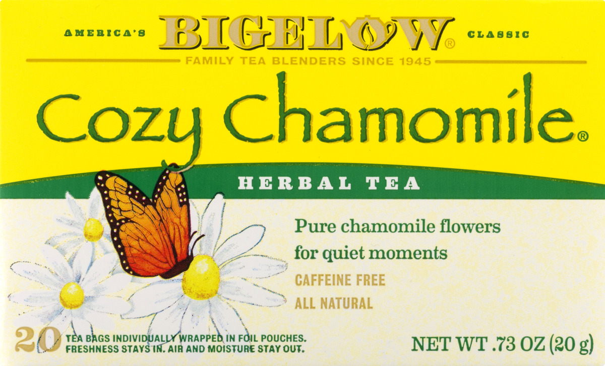 Bigelow Herbal Tea Bags Cozy Chamomile 20 CT Bigelow(72310000414