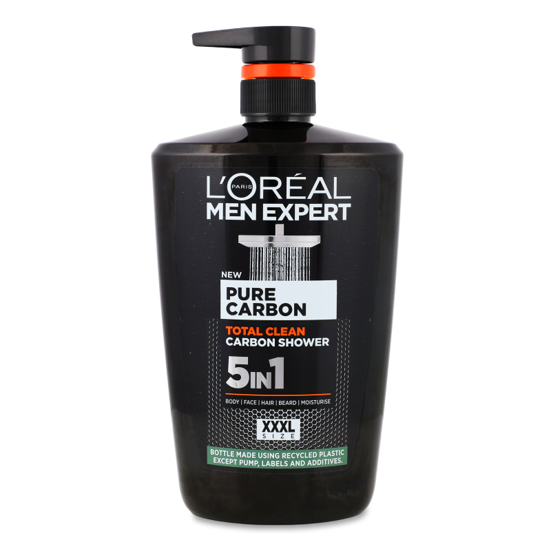 Гель д/душу Тотал Клін 5в1 1л L’Oreal Men Expert