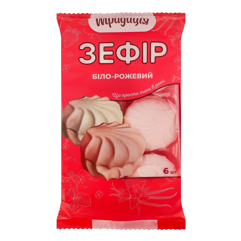 Зефір біло-рожевий Традиція м/у