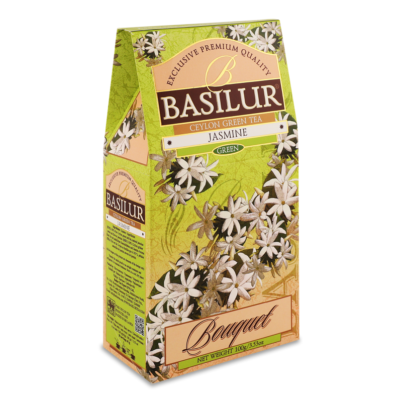 Чай Букет Жасмин зелений 100г Basilur Tea