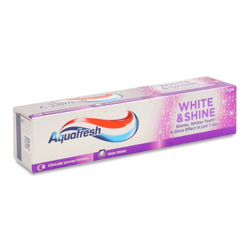 Паста зубна Сяюча білизна 100мл Aquafresh
