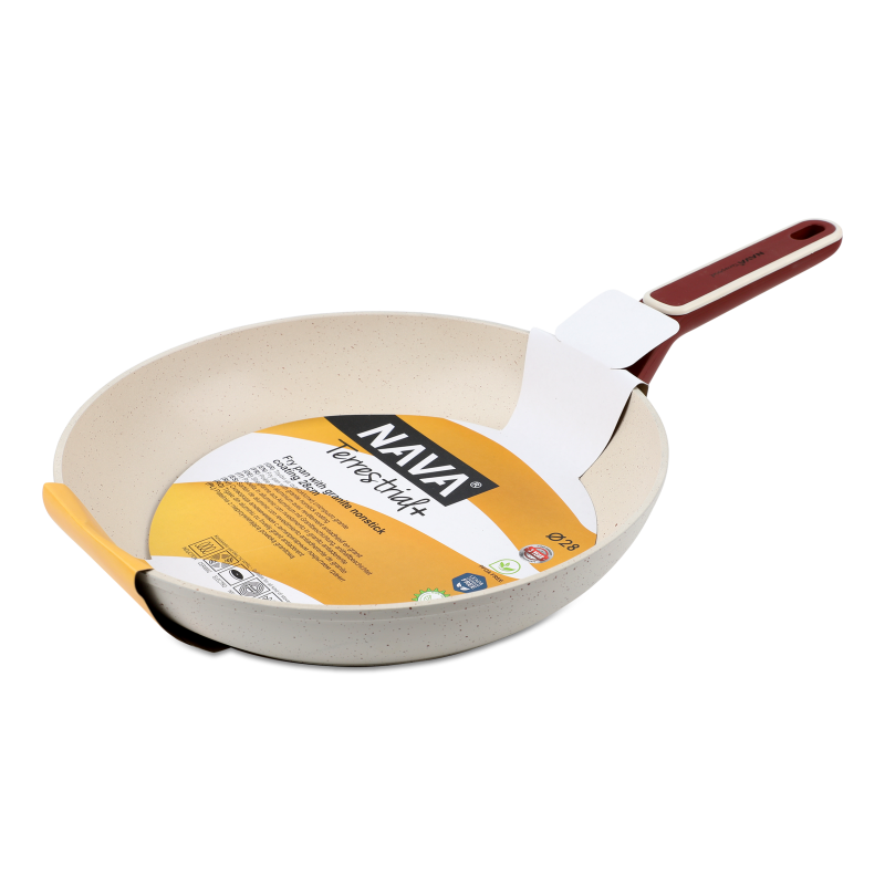 Сковорода Terrestrial керамічне антипригарне покриття 28см 10-144-304 Nava