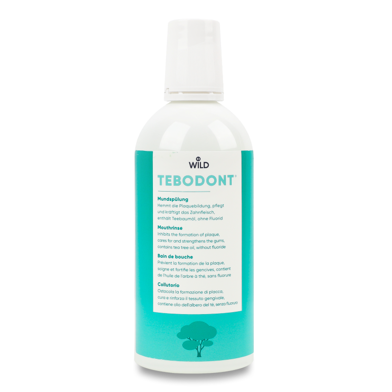 Ополіскувач д/ротової порожнини з олією чайного дерева 500мл Tebodont