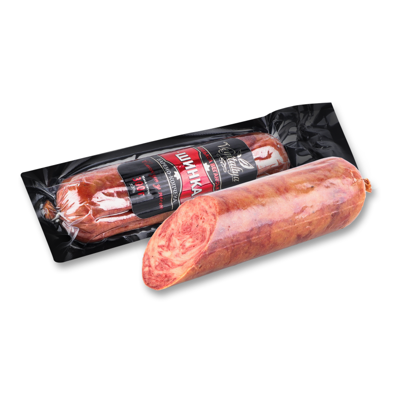 Ковбаса веганська Шинка в/к 300г в/у Vegitaliya