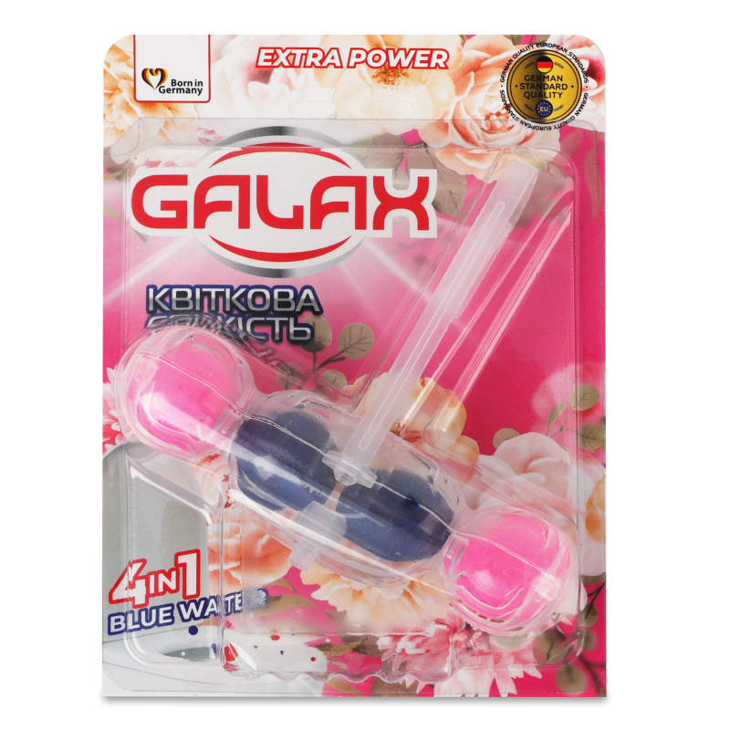 Засіб д/чищення туалету Квіткова свіжість 55г Galax
